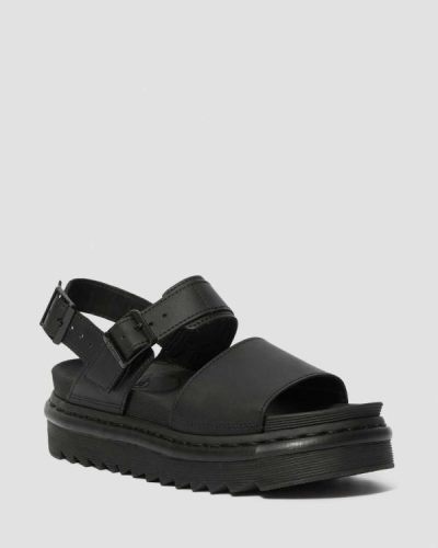 Sandalias Con Tiras Dr Martens Voss Cuero Para Mujer DR1571E